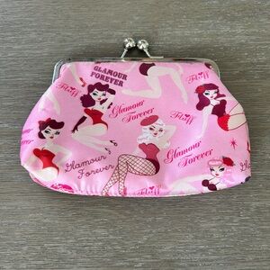 Fluff Large Satin Coin Purse